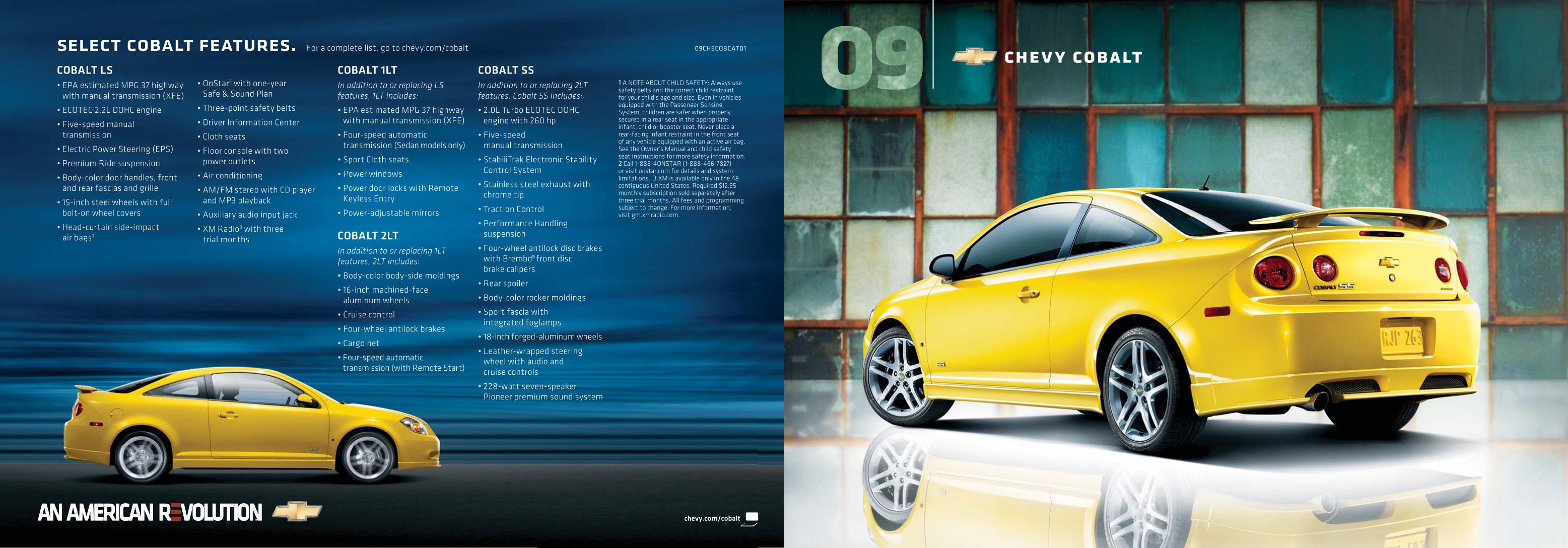2009 Chevrolet Cobalt Brochure